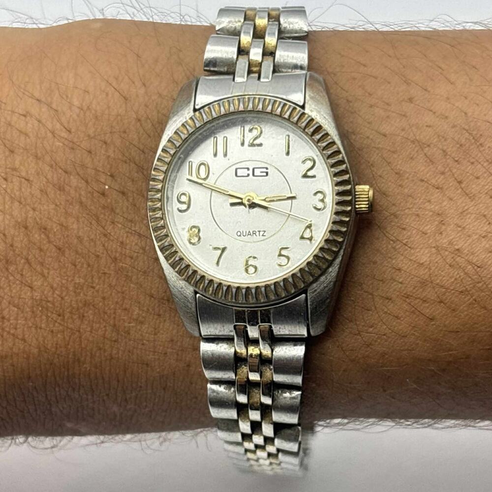 90s Silver CG Men's Watch